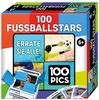 100 PICS 20208047 Quizspiel Fussballstars, Lernspiel für die ganze Familie,