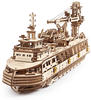 UGEARS 3D-Puzzles Forschungsschiff – Vatertagsgeschenk DIY-Modellschiff 3D –