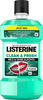 LISTERINE Clean & Fresh (500 ml), antibakterielle Mundspülung ohne Alkohol,