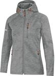 JAKO Damen Softshelljacke Light, Grau-Meliert, 36