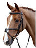 HKM Reittrense mit Mexikanischem Reithalfter, Farbe:9100 schwarz, Größe:Pony
