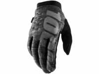 100% Erwachsene Brisker Handschuhe, Grau, L