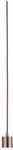 Paulmann 50387 Neordic Pendelleuchte Haldis max. 60 Watt Pendellampe Kupfer
