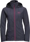 Jack Wolfskin Damen Evandale wasserdicht leicht Kapuze Jacke