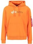 Alpha Industries Herren Alpha Label Hoody Kapuzensweat f&uuml;r Herren...