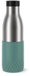 Emsa Bludrop Sleeve Isolier-Trinkflasche, 0,5 Liter, 100% dicht, Quick-Press