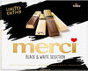 merci Finest Selection Black and White Vielfalt – 1 x 240g – Gefüllte und...