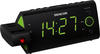 SENCOR SRC 330 GN Radiowecker mit Zeitprojektion, Thermometer und Kalender,...