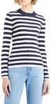Levi's Damen Crew Rib Sweater Pullover Sweatshirt, Oreo Cookie Multi, XS