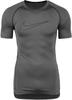 Nike DD1992 M NP DF Tight TOP SS T-Shirt Mens Iron Grey/Black/Black 3XL