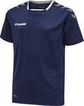 hummel Jungen Authentic Kids Poly Jersey S/S Trikot, Marine, 140