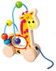 Bino Ziehgiraffe Holzlabyrinth, Spielzeug für Kinder ab 1 Jahr, Kinderspielzeug