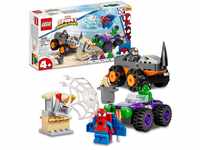LEGO Marvel Spidey und Seine Super-Freunde Hulks und Rhinos Monster Truck-Duell,