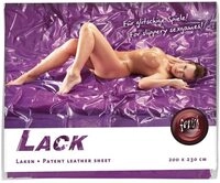 Fetish Collection Lackbettlaken - verf&uuml;hrerisches Lacklaken f&uuml;r Paare, gl&auml;nzendes