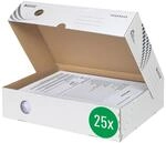 Leitz easyboxx Archiv-Klappschachtel, 80 mm R&uuml;ckenbreite, Aktenkarton A4,...