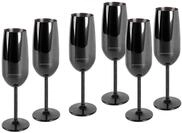 Echtwerk Sektglas, Champagnerglas, Sektkelche aus Edelstahl, Unzerbrechliche...