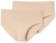 Schiesser Damen 2 Pack Midi Slip Bio Baumwolle - 95/5 Organic Unterw&auml;sche (2er...