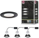Paulmann 94474 Nova LED Einbauleuchte 3er Set starr Warmwei&szlig; 3-Stufen-dimmbar rund