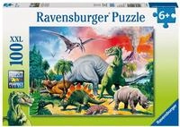 Ravensburger Kinderpuzzle - 10957 Unter Dinosauriern - Dino-Puzzle f&uuml;r Kinder...