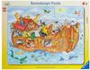 Ravensburger Kinderpuzzle - 06604 Die große Arche Noah - Rahmenpuzzle für...