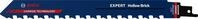 Bosch 1x EXPERT Hollow Brick S1543HM S&auml;bels&auml;geblatt (f&uuml;r Hohlziegel-Blockstein,