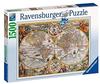 Ravensburger Puzzle 16381 - Historische Weltkarte - 1500 Teile Puzzle für...