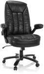 hjh OFFICE 691020 XXL Drehstuhl Instructor III Kunstleder Schwarz B&uuml;rostuhl bis