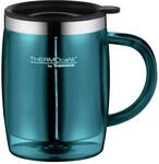 THERMOcaf&eacute; TC DESKTOP CUP 0,35 l, Isoliertasse mit Deckel, teal | Doppelwandige