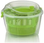 kela Salatschleuder mit Deckel 24,5cm, Links- und rechtsdrehend, Salad Spinner,