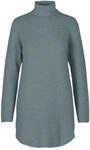 PIECES Damen Pcellen Ls Long Knit Noos Bc, Trooper, S