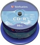 Verbatim 43351 700MB 52x Extra Schutz CD-R - 50 Pack Spindel