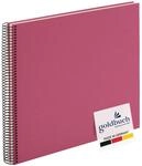 goldbuch 25 608 Spiralalbum Bella Vista, Fotoalbum 35x30x1,5 cm, Fuchsia