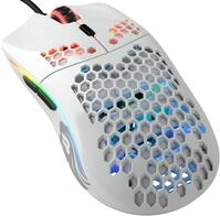 GLORIOUS Model O- Kabelgebundene Gaming-Maus, 58g, Sensor 3360, Glanz Wei&szlig;