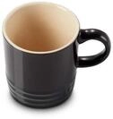 LE CREUSET Espressotasse aus Steinzeug, 100 ml, Schwarz gl&auml;nzend,...