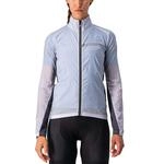 Castelli Damen Squadra Stretch W Jacket, Silbergrau/dunkelgrau, M EU