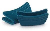 Le Creuset 2er-Set Griffschutz aus Silikon, Anpassungsf&auml;hig, Hitzebest&auml;ndig bis