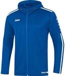 JAKO Damen Kapuzenjacke Striker 2.0, royal/wei&szlig;, 40, 6819