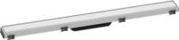 hansgrohe Fertigset Duschrinne RainDrain Match, Abflussrinne 800mm, Bodenablauf