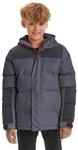 killtec Jungen Steppjacke mit Kapuze - KOW 31 BYS QLTD JCKT, anthrazit, 128,