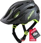 ALPINA Carapax JR. Flash - Beleuchteter, Leichter und Sicherer LED Fahrradhelm Mit