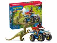 schleich DINOSAURS 41466 Dinosaurs Velociraptor und Baby Dino Abenteuer...