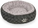 Nobby Komfortbett Donut Seoli, dunkelgrau-hellgrau, &Oslash; 80