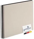 goldbuch 25 523 Spiralalbum Bella Vista, Fotoalbum 35x30x1,5 cm, Sandgrau