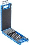 PFERD TOOLS Diamant-Hemmungsfeilen-Set, 5-teilig, Korngr&ouml;&szlig;e D 25, 140mm, in