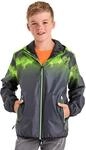 Killtec Jungen Lyse Bys Jckt B Funktionsjacke/Regenjacke mit Kapuze, packbar