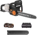 WORX WG385E NITRO Akku Kettens&auml;ge 40V (2x20V) - b&uuml;rstenloser Motor -...