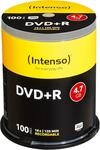 Intenso DVD+R 16x Speed 4,7GB (100er Spindel DVD+Rohlinge)
