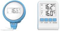 Steinbach Digitales Funk Pool Thermometer, Lieferumfang ohne Batterien (2x AAA),