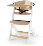 Kinderkraft ENOCK Hochstuhl & Kinderstuhl 2in1 aus Buchenmassivholz, mitwachsend von