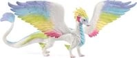 Schleich BAYALA | Regenbogendrache 70728 | 34 x 23 x 11 cm | Spielfigur ab 5...